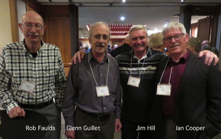 Rob Faulds, Glenn Guillet, Jim Hill, Ian Cooper